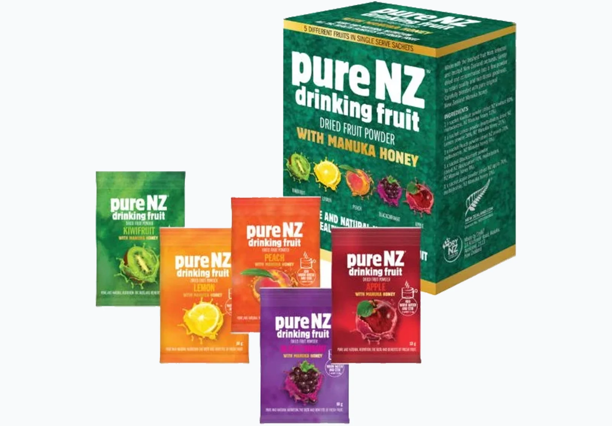 DryNZ pure NZ Drinking Fruit